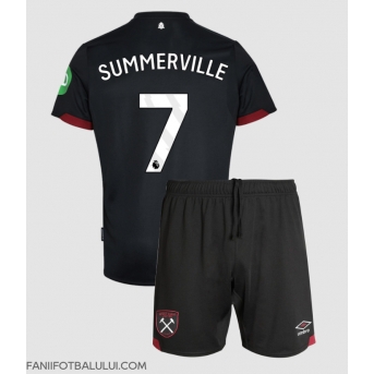 West Ham United Crysencio Summerville #7 Echipament de Fotbal Replică 2024-25 Copii Deplasare (+ Șorturi)
